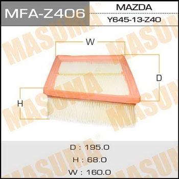 Фильтр воздушный Masuma MFA-Z406 - Фото #1