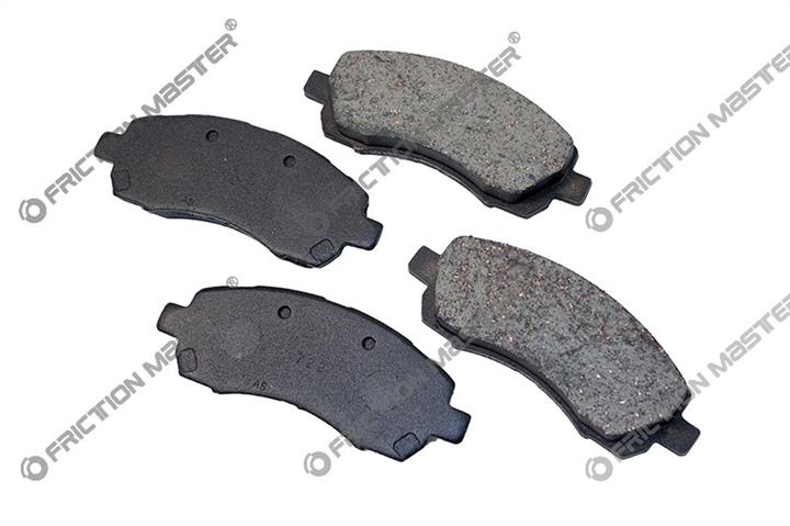 Колодки тормозные дисковые Brake Pads Premium FRICTION MASTER MKD722 - Фото #1