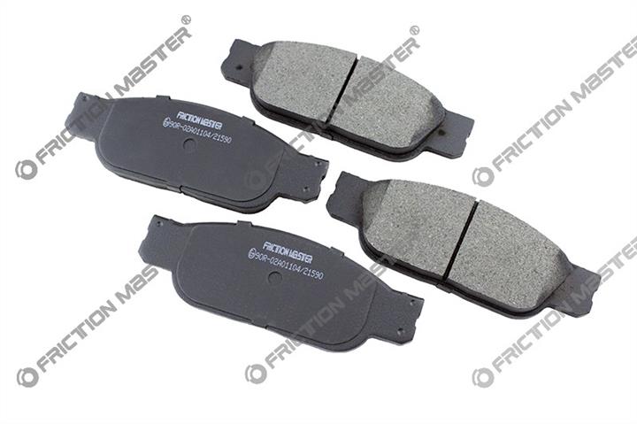 Колодки тормозные дисковые Brake Pads Premium FRICTION MASTER MKD805 - Фото #1