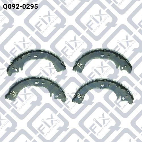 КОЛОДКИ ТОРМОЗНЫЕ БАРАБАННЫЕ Q-FIX Q092-0295