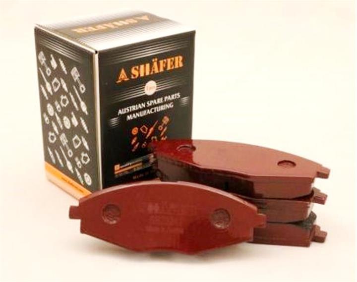 Колодки тормозные дисковые, комплект SHAFER SB23241 - Фото #1