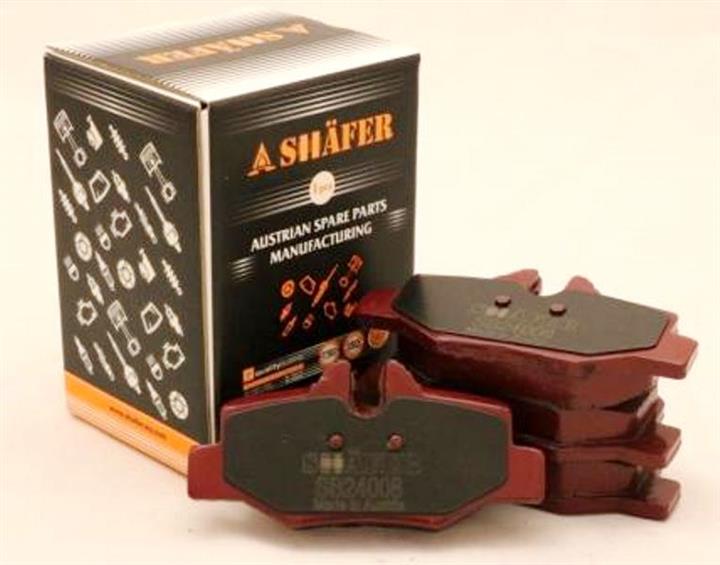 Колодки тормозные дисковые, комплект SHAFER SB24008 - Фото #1