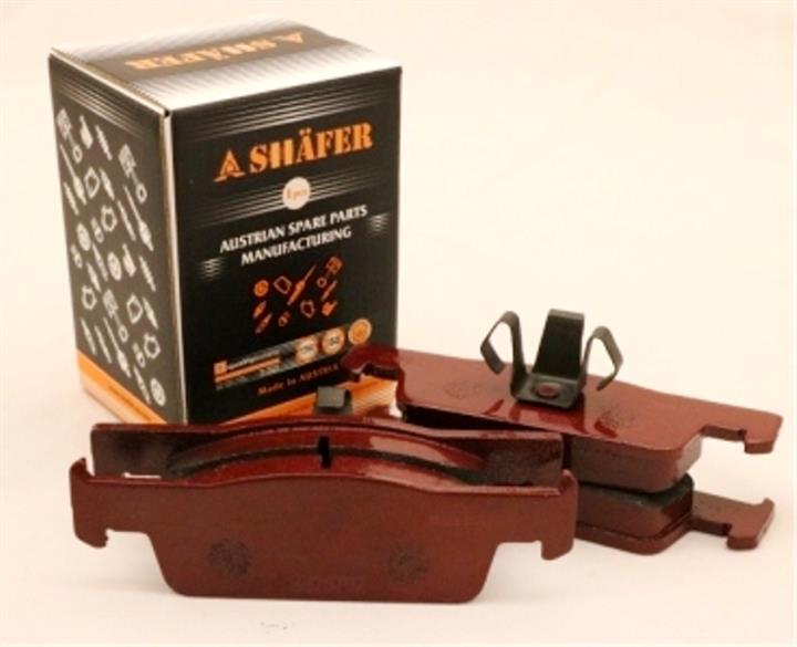 Колодки тормозные дисковые, комплект SHAFER SB25702 - Фото #1
