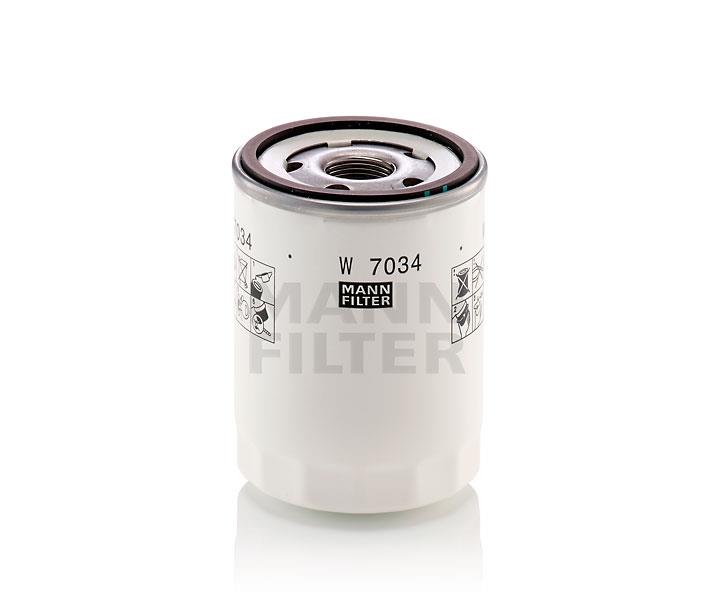 Масляний фільтр MANN-FILTER W7034 - Фото #1