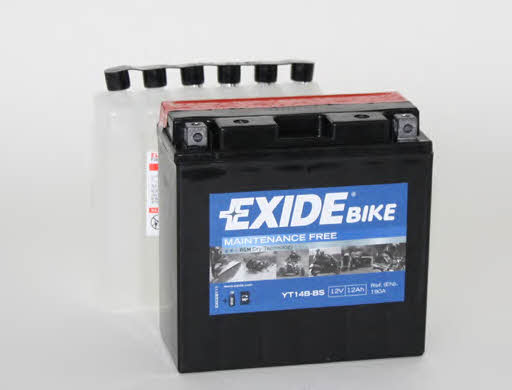 Стартерная аккумуляторная батарея EXIDE YT14B-BS - Фото #1