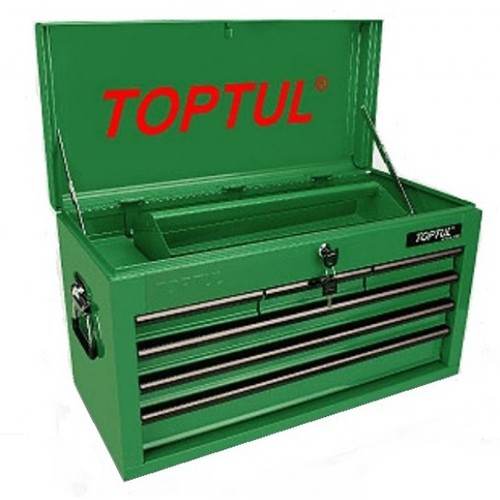 Ящик для инструмента  6 секций  660(L)x307(W)x378(H)mm  TOPTUL TBAA0601 TOPTUL TBAA0601 - Фото #1