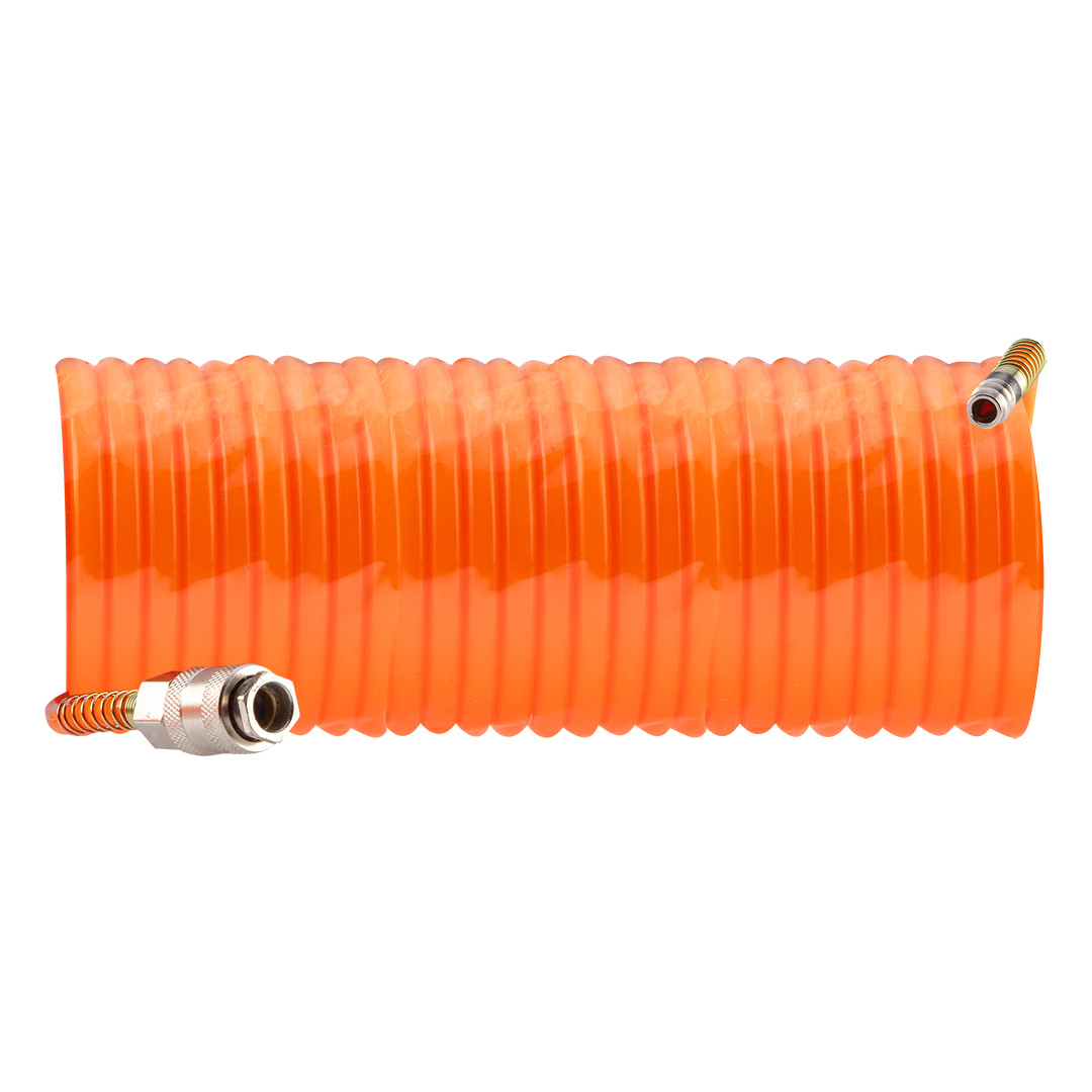 Шланг воздушный спиральный  5 х 8 мм, 10 м, нейлон, оранжевый Neo Tools 14-804 - Фото #2