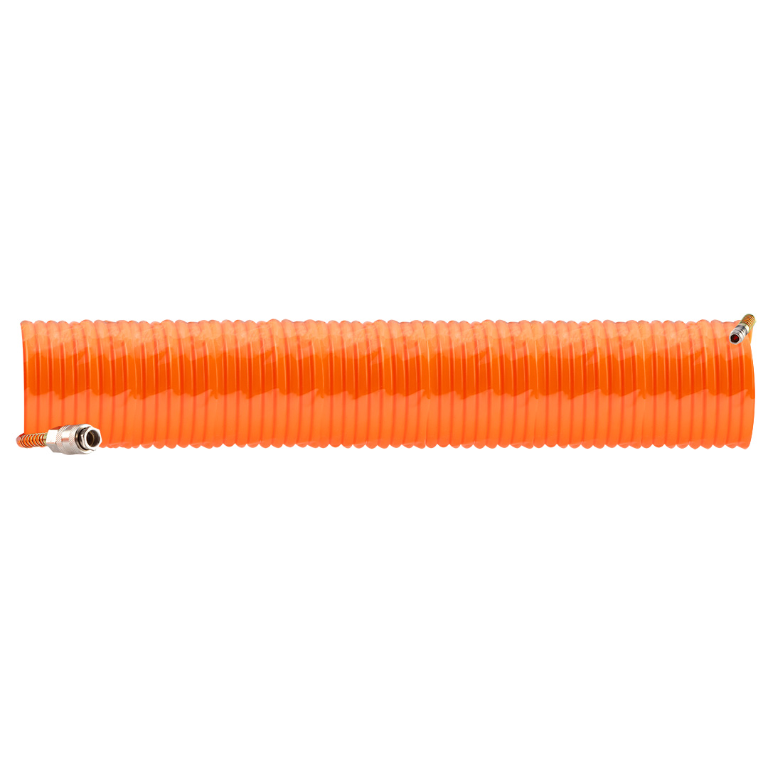 Шланг воздушный спиральный  5 х 8 мм, 15 м, нейлон, оранжевый Neo Tools 14-806 - Фото #2