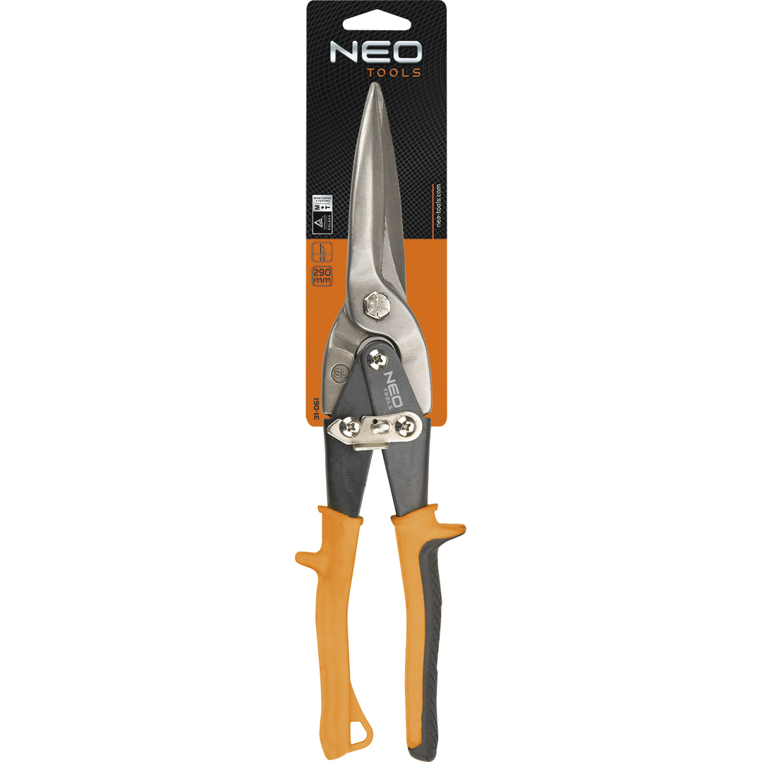 Ножницы по металлу удлиненные, 290 мм Neo Tools 31-061 - Фото #2