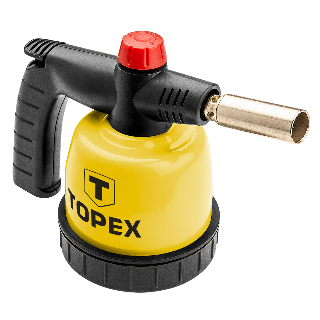 Газовая паяльная лампа на газовые картриджи 190 г TOPEX 44E140 - Фото #1