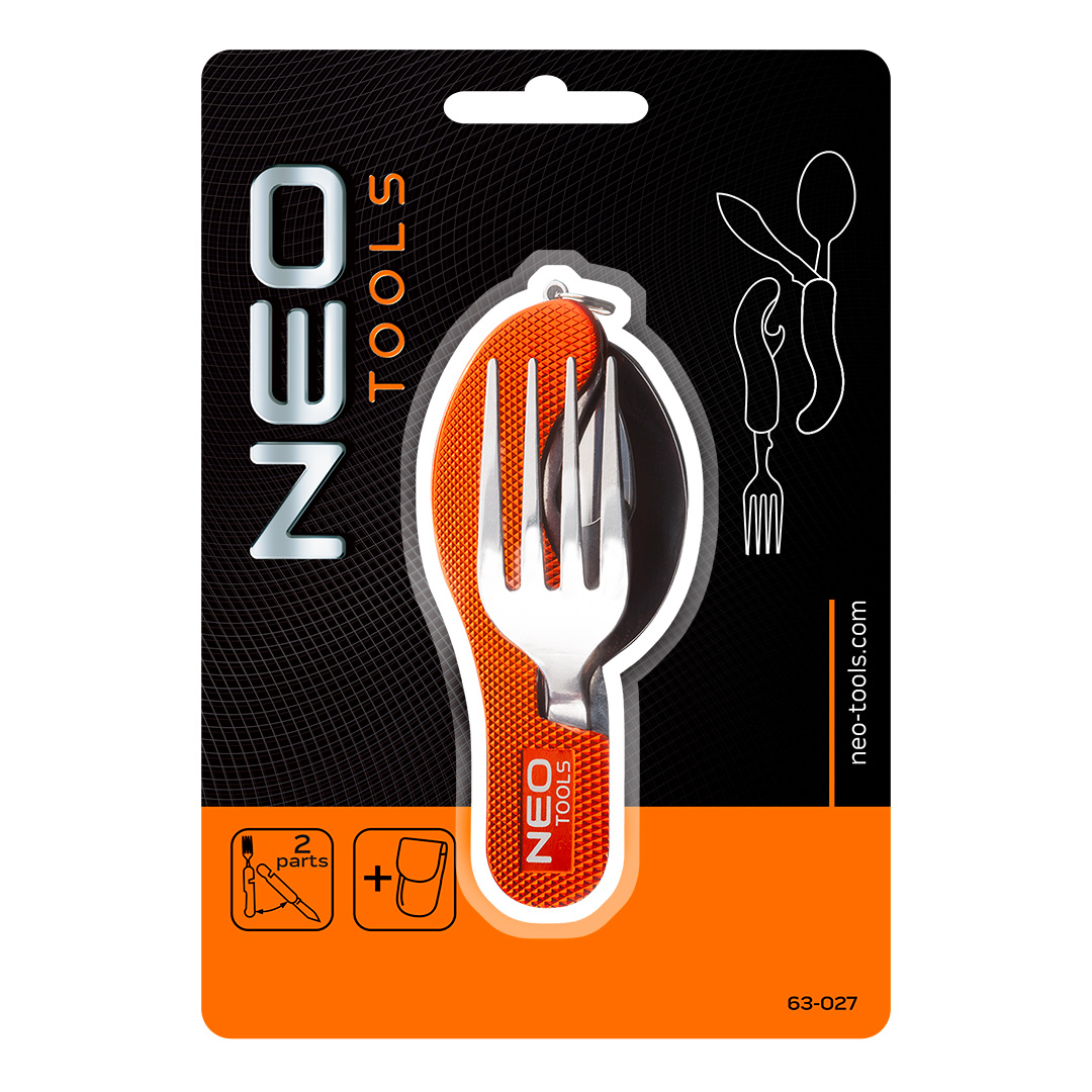 Чем NEO складной туристический, оранжевый цвет Neo Tools 63-027 - Фото #3
