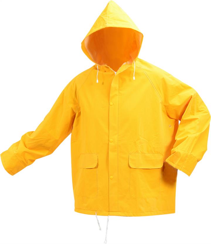 Куртка з капюшоном водонепроникний жовта VOREL, розм. XXL Vorel 74627 - Фото #1