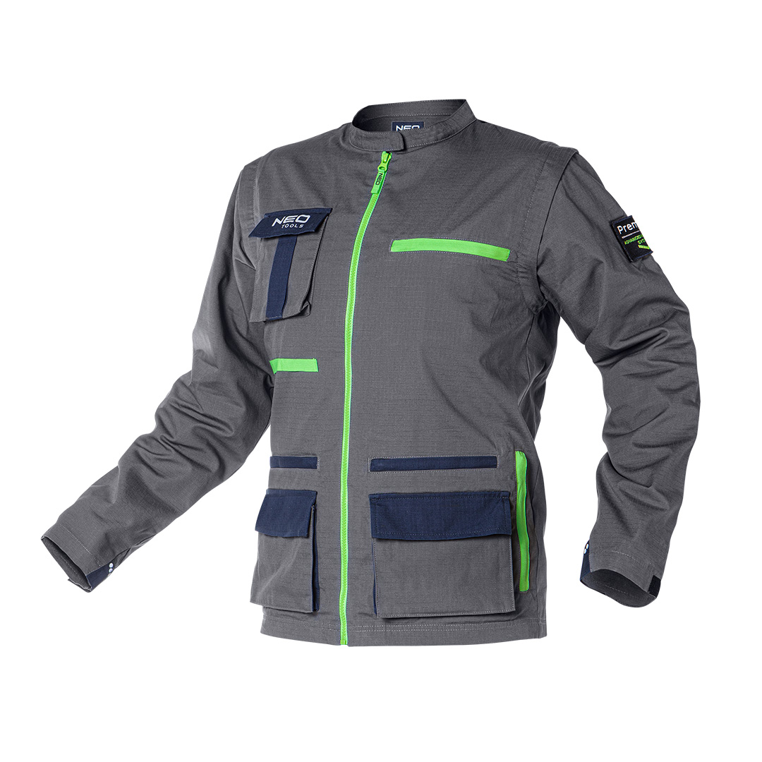 Рабочая куртка PREMIUM, 100% хлопок, рипстоп, размер S Neo Tools 81-217-S - Фото #1