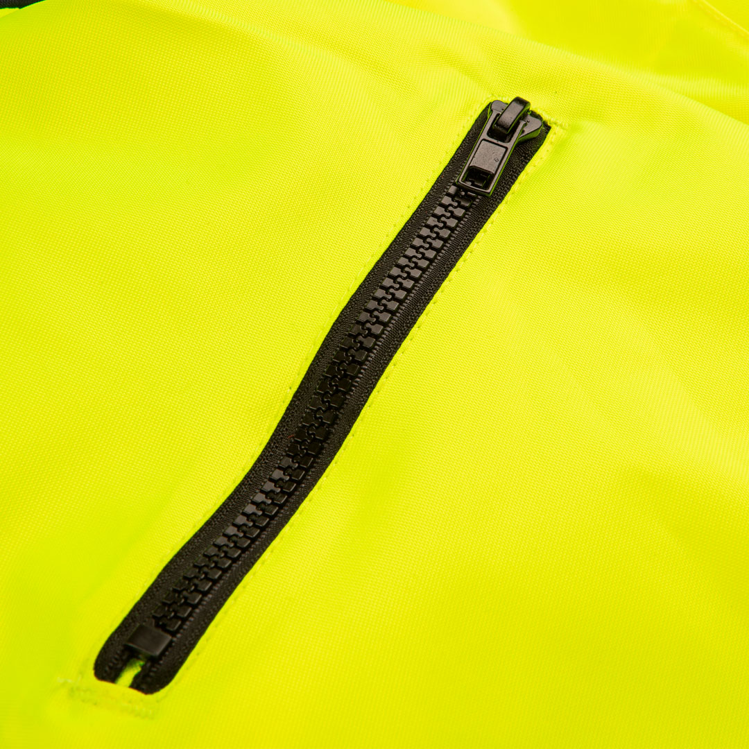 Утепленная рабочая сигнальная куртка, желтая, размер L Neo Tools 81-710-L - Фото #3