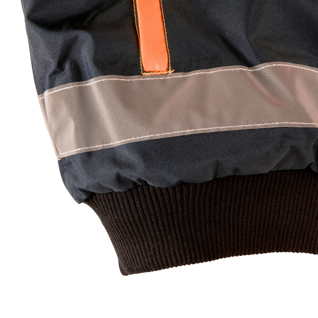 Утепленная рабочая сигнальная куртка, оранжевая, размер S Neo Tools 81-711-S - Фото #4