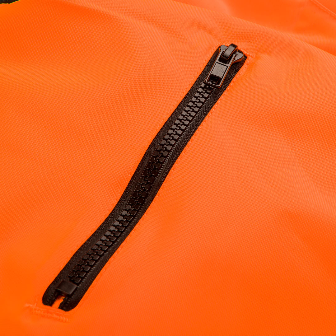 Утепленная рабочая сигнальная куртка, оранжевая, размер XL Neo Tools 81-711-XL - Фото #7
