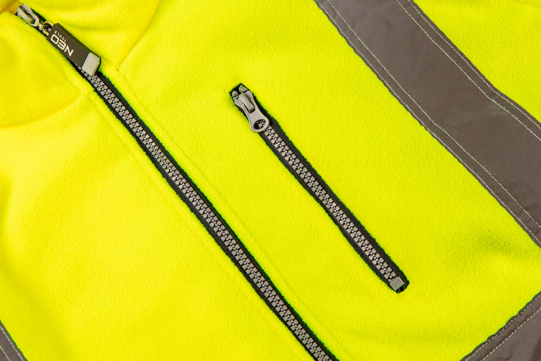 Блуза флисовая сигнальная, желтая, размер L Neo Tools 81-740-L - Фото #4
