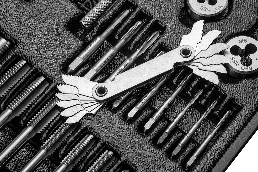 Плашки и метчики, набор 31 шт. Neo Tools 84-246 - Фото #13