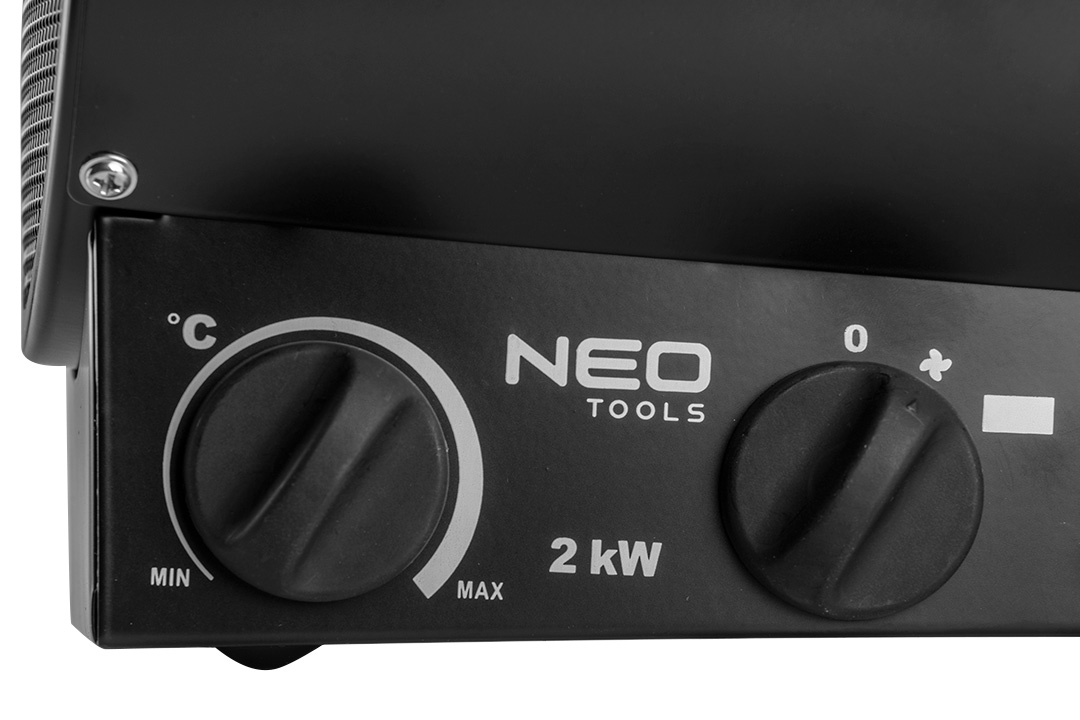 Промышленный электрический нагреватель мощностью 2 кВт Neo Tools 90-065 - Фото #3