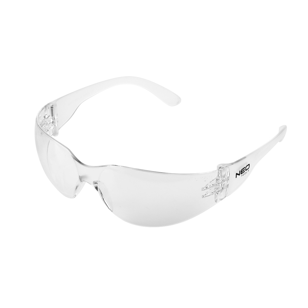 Защитные очки, белые линзы, класс сопротивления F Neo Tools 97-502 - Фото #1