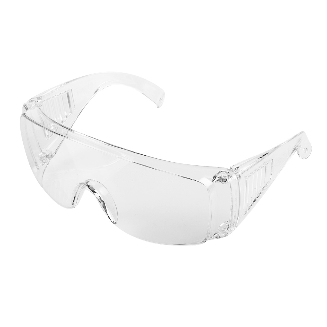 Защитные очки, белые линзы, класс сопротивления F Neo Tools 97-508 - Фото #1