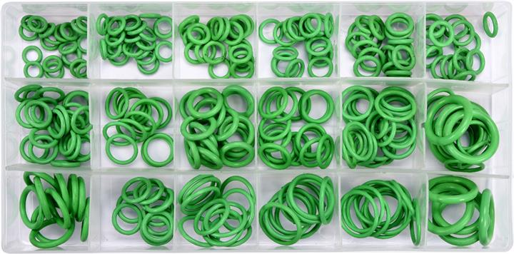 Набор резиновых колец 270 пр, для кондиционеров, зеленого цвета Yato YT-06879 - Фото #1