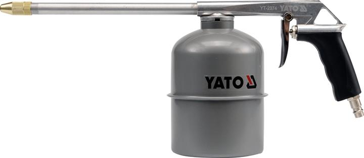 Пистолет пневматический для промывки, с бачком 0.85 л, 130 литров в минуту Yato YT-2374 - Фото #1