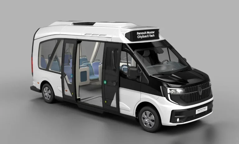 Компактний електробус Renault Master Citybus E-Tech представили в Кельце
