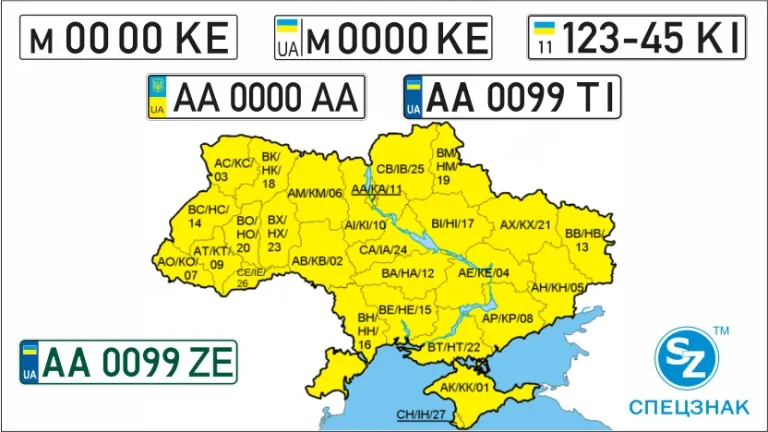 Історія автомобільних номерів: від перших табличок до сучасних кодів