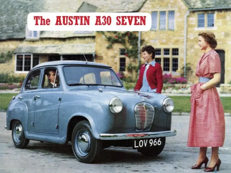 Першому Austin A30 з безрамним кузовом виповнилося 75 років